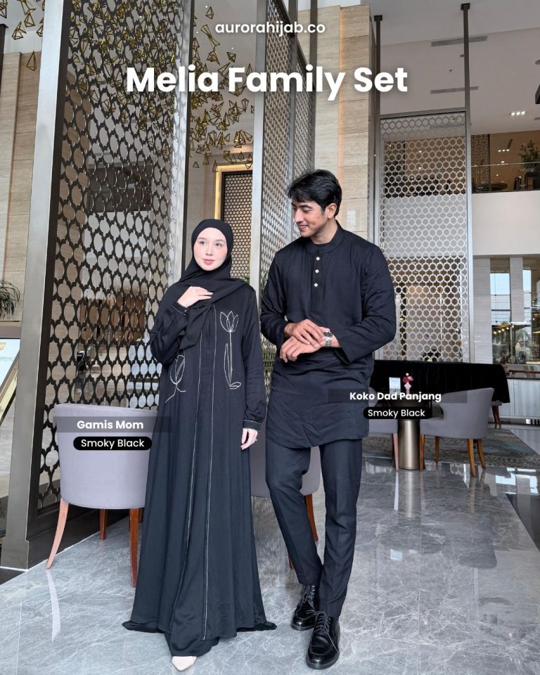Melia Family Set Smoky Black Mom Dad