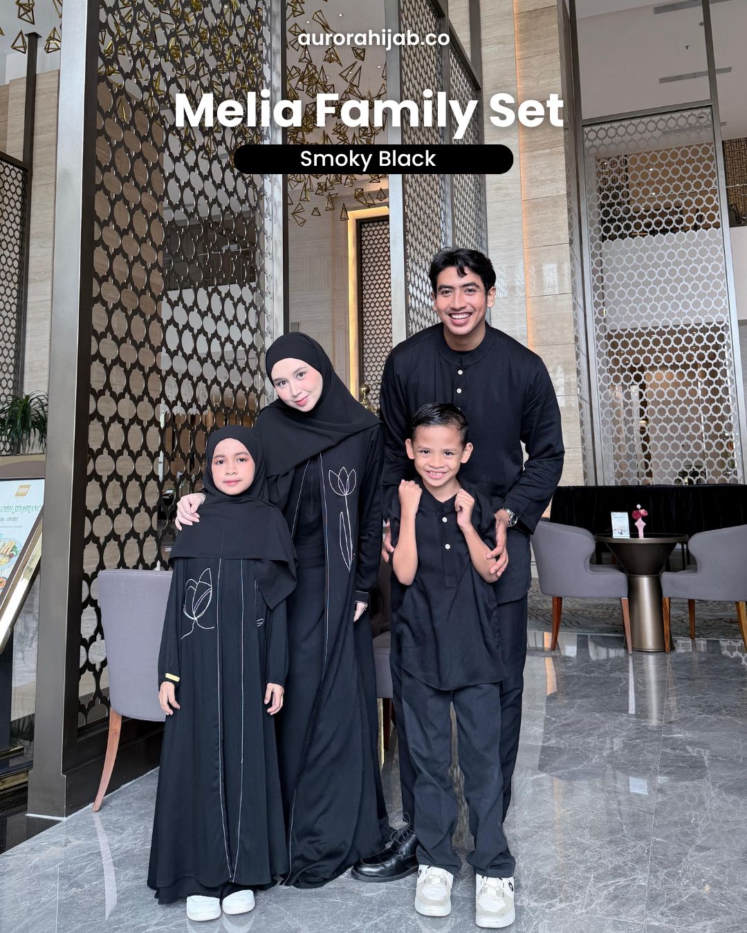 Melia Family Set Smoky Black