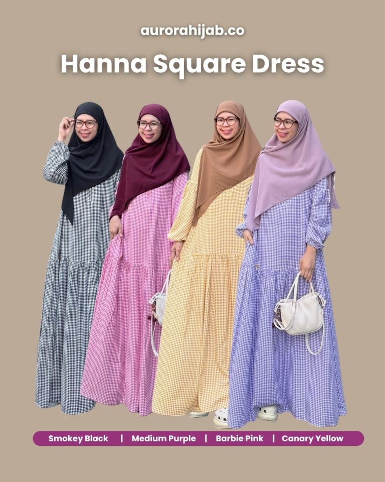 Pilihan Warna Hanna Square Dress
