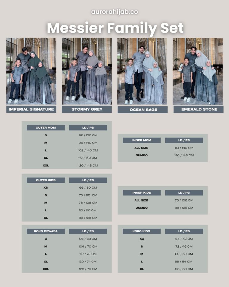 Ukuran Messier Family Set