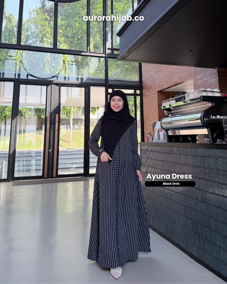 Ayuna Dress Black Onix