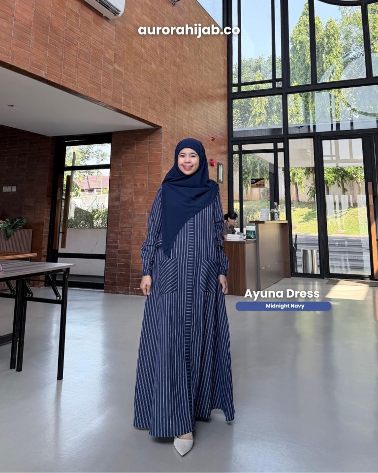 Ayuna Dress Midnight Navy