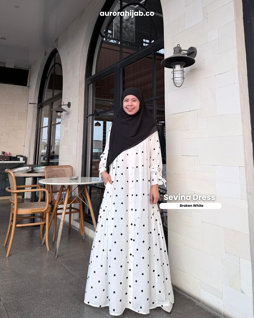 Sevina Dress Broken White
