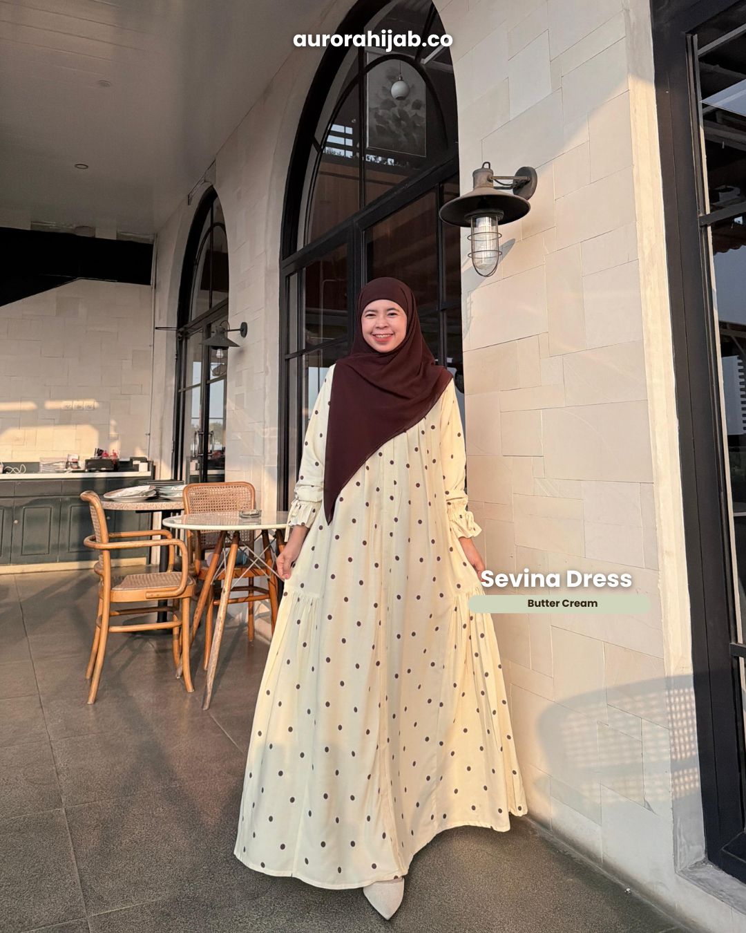Sevina Dress Butter Cream