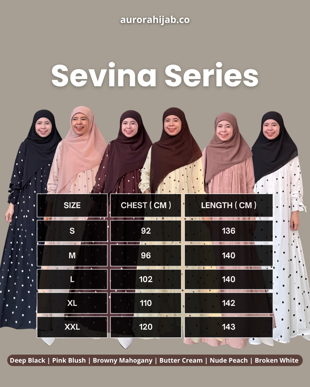 Ukuran Sevina Dress